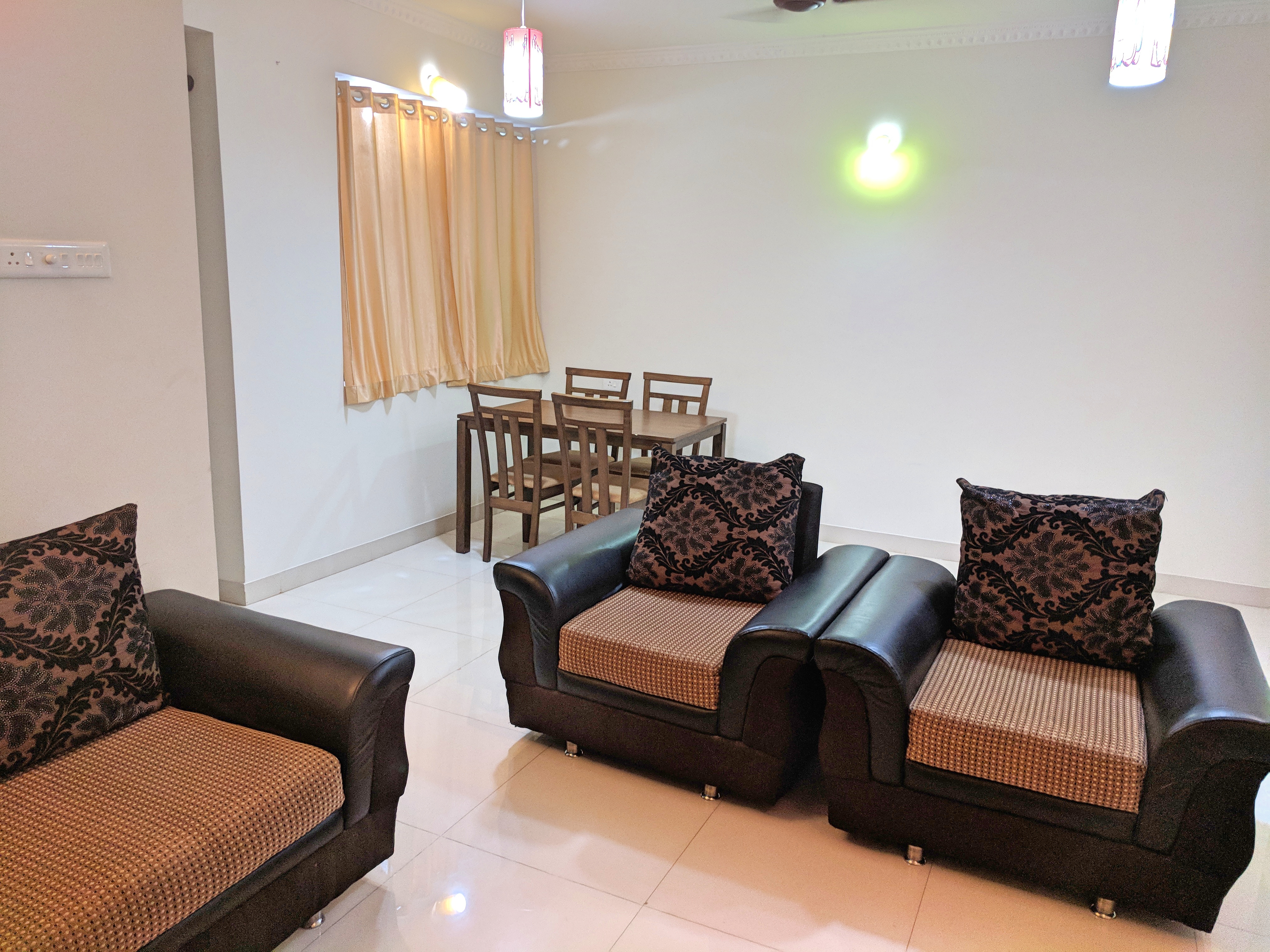 Living Room with Dining Area