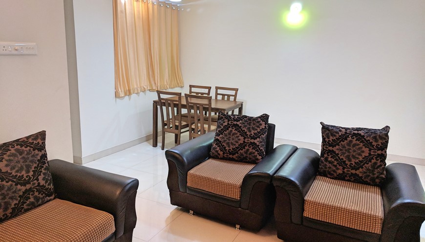 Living Room with Dining Area